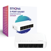 Strong SW5000PUK 5 Port Gigabit Switch (Plastic) - Image 3