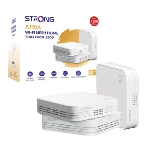 Strong MESHTRI1200UK AC1200 Whole Home Wi-Fi Mesh System (3 Pack) - 5