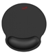 Genius G-WMP100 Ergonomic Mouse Pad with Wrist Rest for Support and Comfort with Anti-Slip Rubber Base, Black - Image 4