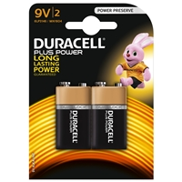 Duracell Plus Power Alkaline Pack of 2 9V Battery - Image 3