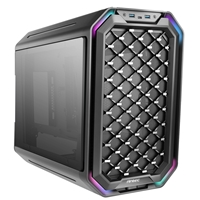 Antec Dark Cube Mid Cube 2 x USB 3.0 / 1 x USB 3.1 Type-C Tempered Glass Side Window Panel with Interchangeable Front Panels Black Case - Image 3