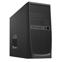 CiT Elite Micro Tower 1 x USB 3.0 / 1 x USB 2.0 Black Case with 500W PSU - Image 3