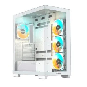 Gigabyte C500 Panoramic Stealth Ice RGB Gaming PC Case