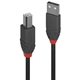 Lindy 36672 1m USB-A (M) 2.0 To USB-B (M) 2.0 Anthra Line 480Mbps Cable - Black - Image 4