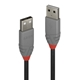 Lindy 36693 2m USB-A (M) 2.0 Anthra Line 480Mbps Cable - Black - Image 4