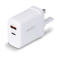 LINDY 73429 65W USB Type A & C GaN Charger UK Plug - Image 3