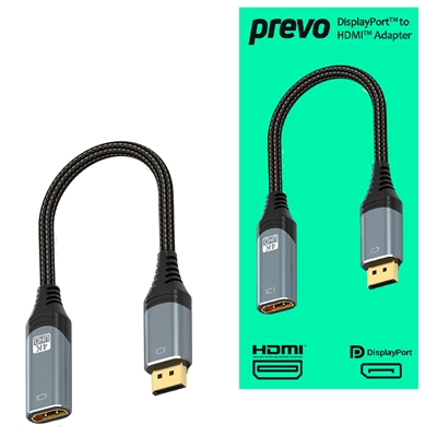 DisplayPort (M) to HDMI (F)