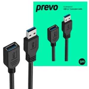 Prevo USBM-USBF-5M USB 3.0 Extension Cable