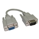 VGA 9-Pin Male to SVGA HD15 Female Connector Adapter - Nickel Connectors, Gold-Flashed Pins, 21cm Length - Image 4
