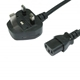 UK Mains to IEC Kettle 10m Black OEM Power Cable - Image 4