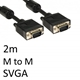 SVGA (M) to SVGA (M) 2m Black OEM Display Cable - Image 4