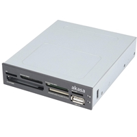 Akasa AK-ICR-07 Internal 6-Slot Multi Card Reader with USB port - Image 3