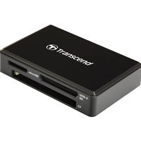Transcend SD/MicroSD USB 3.0 Card Reader Black - Image 3