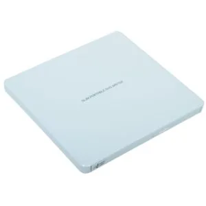 Hitachi-LG GP60NW60 8x DVD-RW USB 2.0 White Slim External Optical Drive