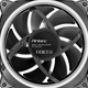 Antec Neo Prizm T3 120 ARGB PWM Case Fan - Hydro Bearing, 600-2000 RPM, Black - Image 4