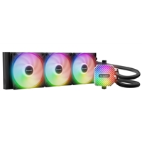 be quiet! Light Loop 360mm AIO Liquid Cooler - High-Performance ARGB All-in-One Water Cooling System with Triple Light Wings LX PWM Fans - Image 3