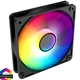 CIT Halo 120mm Infinity ARGB Black 4-Pin PWM High-Performance PC Cooling Fan with Addressable RGB Lighting and Superior Airflow - Image 4