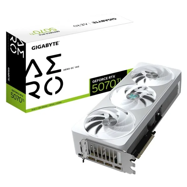 Gigabyte NVIDIA GeForce RTX 5070 Ti AERO OC 16G Graphics Card