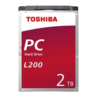 Toshiba L200 HDWL120UZSVA 2TB SATA IIl 5400RPM 2.5 Inch 9.5mm Internal Hard Drive - Image 3