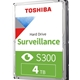 Toshiba S300 HDWT840UZSVA 4TB SATA III 3.5" 5400RPM Surveillance Internal Hard Drive - Image 4