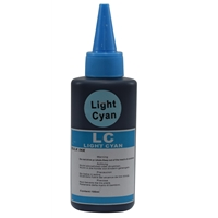InkLab Universal Refill Ink For Brother/Canon/Epson Light Cyan100ml - Image 3