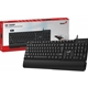 Full Size UK QWERTY Layout with Palm Rest for Home or Office