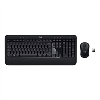 Logitech K540e Advanced Combo Wireless Keyboard and 3 Button Ambidextrous Scroll Mouse Unified Nano USB - Image 3