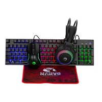 Headset and Mat Bundle (Black)