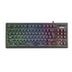 Marvo Scorpion K607 80% TKL Layout Multimedia USB 2.0 Wired 3 Colour Backlit Gaming Keyboard - Image 4