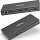 Plugable UD-MSTH2 USB-C Dual HDMI 4K 65W USB-C PD Driverless Docking Station - Image 4