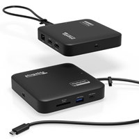 Plugable USBC-6950PDZ USB-C Dual HDMI 100W USB-C PD Docking Station - Image 3