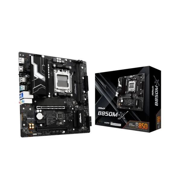 ASRock B850M-X AMD AM5 Socket Motherboard