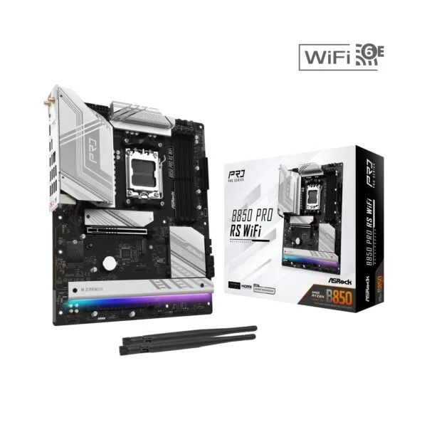 ASRock B850 Pro RS AMD AM5 Socket Motherboard