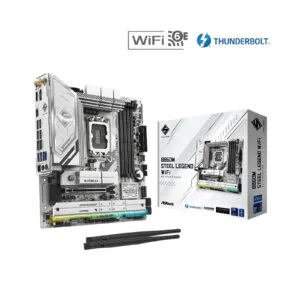 ASRock B860M Steel Legend WiFi Intel 1851 Socket Motherboard