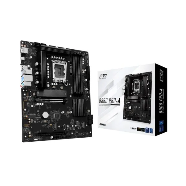ASRock B860 Pro-A Intel 1851 Socket Motherboard