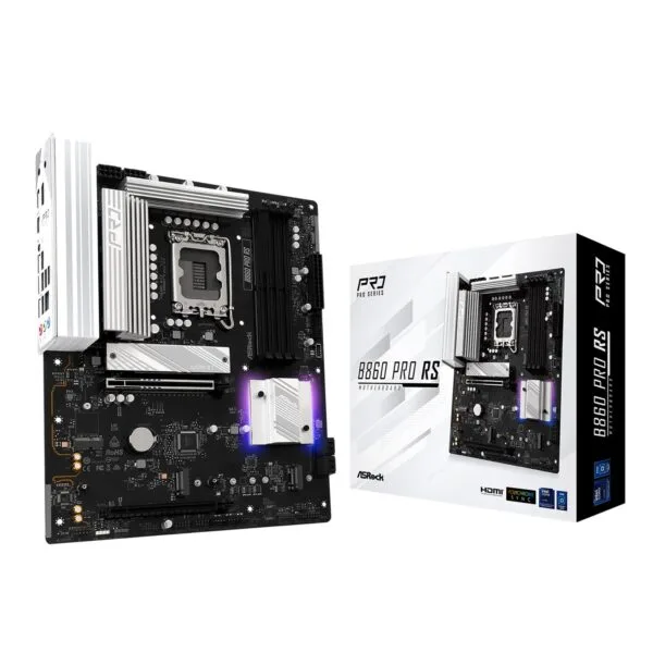 ASRock B860 Pro RS Intel 1851 Socket Motherboard