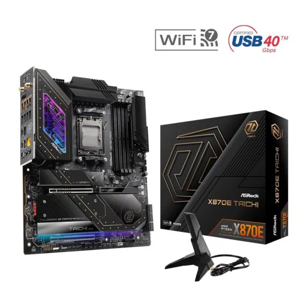 ASRock X870E TAICHI AMD AM5 Socket Motherboard