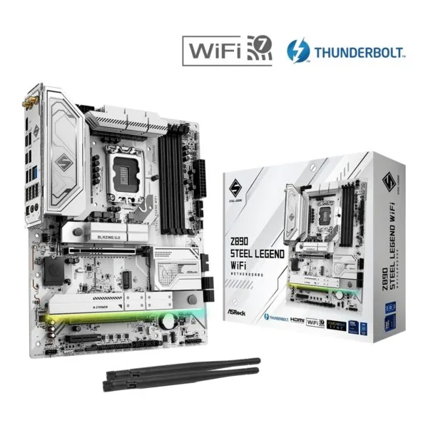ASRock Z890 STEEL LEGEND WIFI Intel 1851 Socket Motherboard
