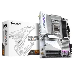 Gigabyte B650E AORUS ELITE X AX ICE AMD AM5 Socket Motherboard
