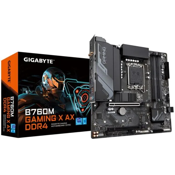 Gigabyte B760M GAMING X AX DDR4 Intel 1700 Socket Motherboard