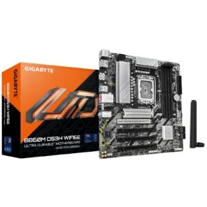 Gigabyte B860M DS3H WIFI6E Intel 1851 Socket Motherboard