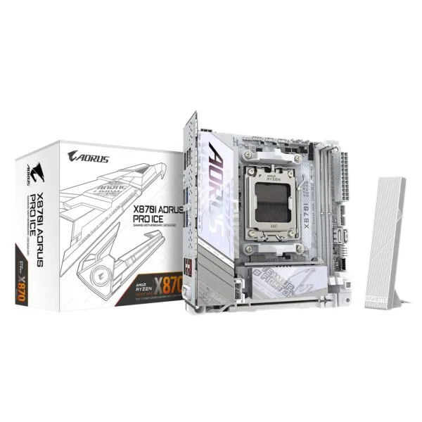 Gigabyte X870I AORUS PRO ICE AMD AM5 Socket Motherboard