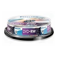 Philips DVD-RW 4X 10PK Spindle - Image 3