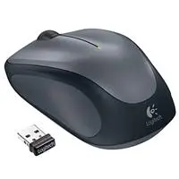 Logitech M235 Black and Grey Wireless Compact Design Optical Mouse - Image 3