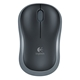 Logitech M185 Wireless Black & Grey Mouse - Image 4