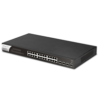 DrayTek VSP1281X-K VigorSwitch P1281x 24 Port Gigabit POE Smart Managed Switch with 4x 10GbE SFP Ports - Image 3