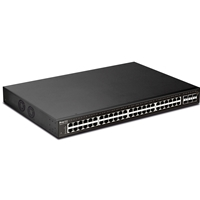 DrayTek VSP2540XS-K VigorSwitch P2540XS 48 Port POE Fully Managed Layer 2+ Switch with 6x 10GbE SFP Ports - Image 3
