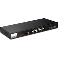 DrayTek VSQ2200X-K VigorSwitch Q2200x 16 Port 2.5GbE Layer 2+ Managed Switch with 4x 10 GbE SFP Uplinks - Image 3
