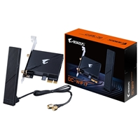 Gigabyte GC-WIFI7 Intel WiFi 7 5800Mbps Tri Band Wireless PCI-Express Card and Bluetooth 5.3 c/w Magnetic Ultra-high Gain Antenna - Image 3