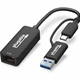 Plugable USBC-E2500 USB-A/USB-C to 2.5GbE Gigabit Ethernet Adapter - Image 4